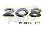 Peugeot 208 embleem tekst ''208'' R achter Origineel! 980645, Verzenden, Nieuw, Peugeot