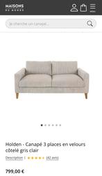 Nieuwe sofa van Maison du Monde - Holden 3-zits, Verzenden, Nieuw