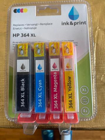 Pack de nouvelles cartouches d'imprimante HP 364 XL