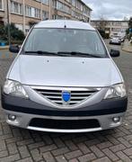 Dacia Logan 7pl 1.6 Benzine 138.000 km’s, Phares antibrouillard, 7 places, Tissu, Achat