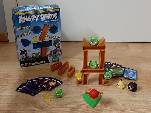 Gezelschapsspel Angry Birds Mattel, 5+jaar, 2-4 spelers, Hobby en Vrije tijd, Gezelschapsspellen | Overige, Gebruikt, Ophalen of Verzenden