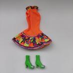 Fleurig barbie kledij setje, Kinderen en Baby's, Speelgoed | Poppen, Ophalen of Verzenden, Gebruikt, Barbie