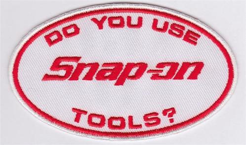 Snap-On Tools stoffen opstrijk patch embleem #1, Motoren, Accessoires | Stickers, Verzenden