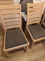 Tafel en 6stoelen, Huis en Inrichting, Ophalen, Gebruikt, 100 tot 150 cm, Eikenhout