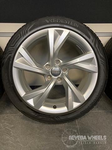18” originele Audi A4 B8 B9 velgen + allseason banden 5x112  beschikbaar voor biedingen