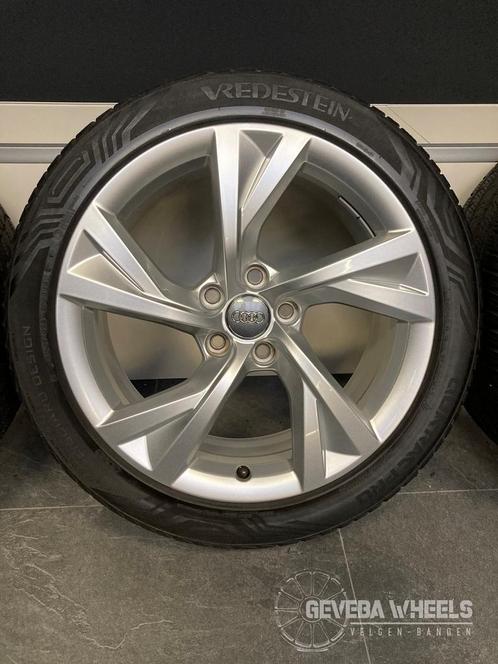 18” originele Audi A4 B8 B9 velgen + allseason banden 5x112, Auto-onderdelen, Banden en Velgen, Banden en Velgen, All Season, 18 inch