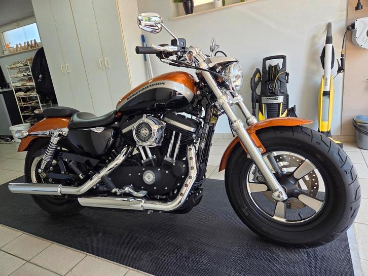 Harley Sportster XL1200CA Custom ( Als Nieuw ), Motoren, Motoren | Harley-Davidson, Particulier, Ophalen