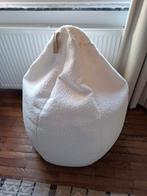 Pouf-poire Kave Home, Ophalen, Zo goed als nieuw, Wit, Zitzak