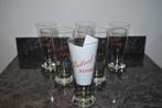 BIERE PIEDBOEUF.  6 ANCIENS VERRES, Verzamelen, Ophalen of Verzenden