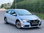 Honda civic tourer 1.6 diesel, Stof, Bedrijf, Grijs, Zilver of Grijs