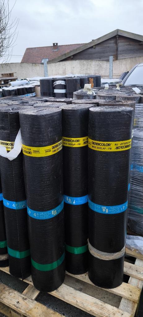 Dakbedekkingen Derbicolor, Soprema en Defranck, Doe-het-zelf en Bouw, Dakpannen en Dakbedekking, Nieuw, Overige typen, Overige materialen