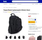 Zwarte Targus Classic Laptop rugzak 16 Inch zwart voor € 10, Handtassen en Accessoires, Tassen | Rugtassen, 25 tot 40 cm, Ophalen of Verzenden