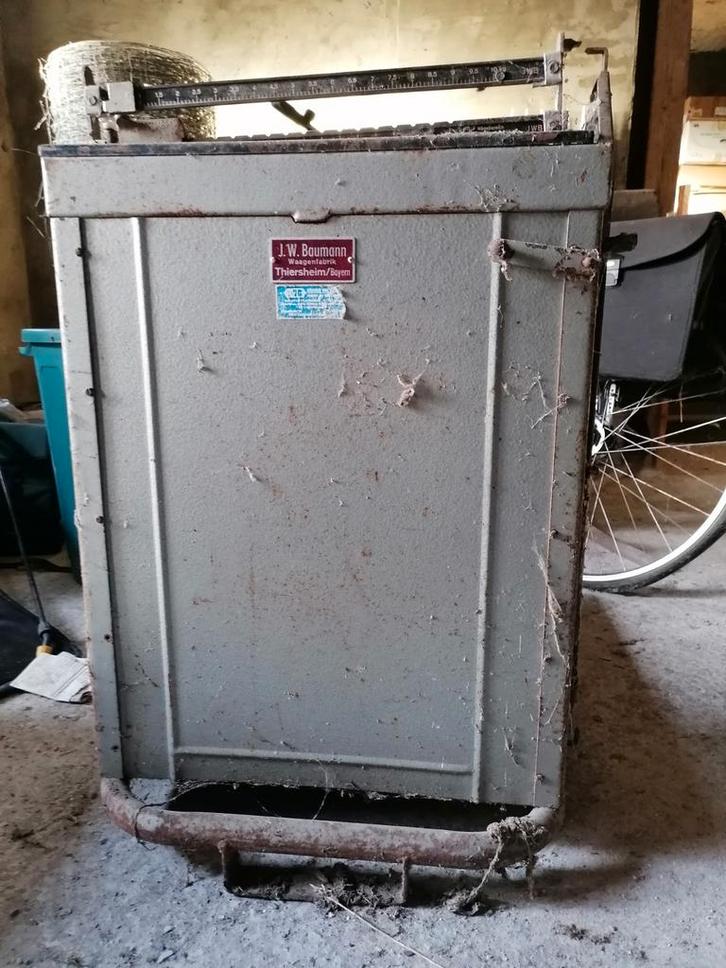 Ancienne échelle industrielle J.W. Baumann Waagenfabrik, Bricolage & Construction, Outillage | Autres Machines, Enlèvement