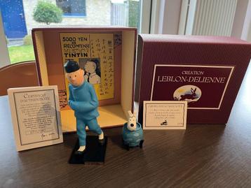 Tintin et Milou « Le Lotus Bleu » réf. 51 Collection Leblon-