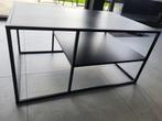 Salontafel zwart 90 cm x 60 cm, 50 tot 100 cm, Minder dan 50 cm, Modern, Gebruikt