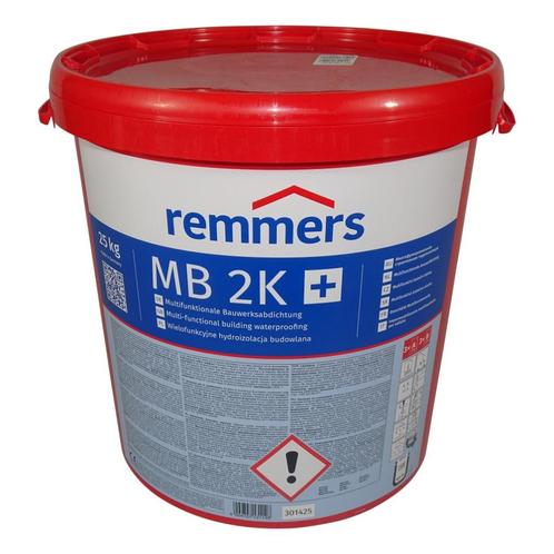 Remmers MB 2K 25kg - Multi Baudicht, Bricolage & Construction, Peinture, Vernis & Laque, Neuf, Peinture, 20 litres ou plus, Noir