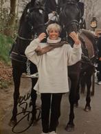 Echte foto Dana Winner met handtekening., Verzamelen, Foto's en Prenten, Ophalen of Verzenden, Zo goed als nieuw, Foto