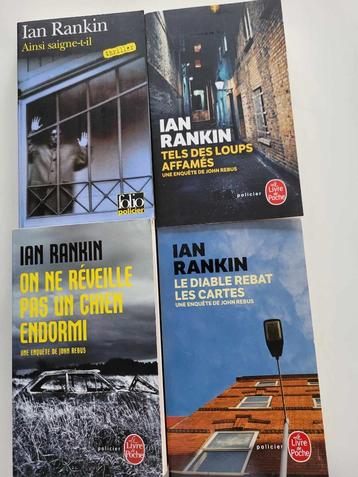 Ian Rankin : lot 4 livres