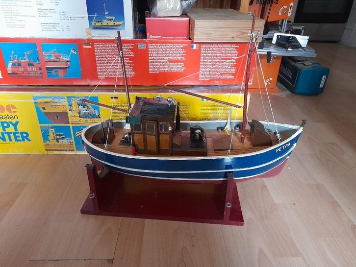 Mooie RC Vissersboot Kotter Petra RTR, Hobby en Vrije tijd, Modelbouw | Boten en Schepen, Zo goed als nieuw, Groter dan 1:32, Overige merken