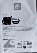 2 VIP dagtickets labadoux, Tickets & Billets