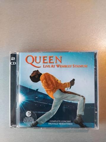 2 CD. Reine. En direct à Wembley. (Remasterisé).