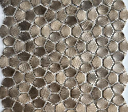 Mozaiëk Colonial Grazzy Pattern op matje 300x300x4mm, Doe-het-zelf en Bouw, Tegels, Nieuw, Wandtegels, Overige materialen, 20 tot 40 cm