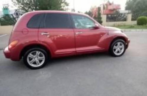 Auto, Autos, Chrysler, Particulier, PT Cruiser, Essence, Hatchback, 5 portes, Boîte manuelle, Rouge, Beige, Cuir et Alcantara