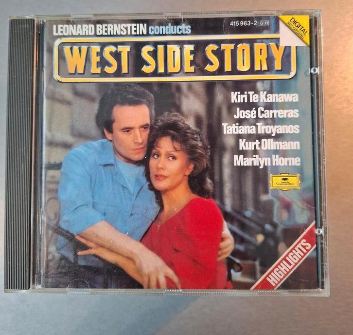 Cd. West Side Story. (DG, Bernstein)., Cd's en Dvd's, Cd's | Filmmuziek en Soundtracks, Ophalen of Verzenden