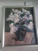 Ancienne peinture 'bouquet de fleurs, Ophalen of Verzenden