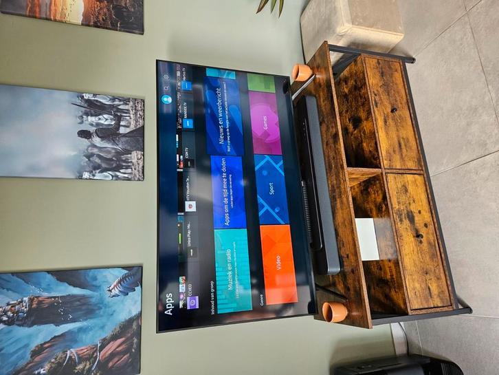 Samsung 50" Led Smart TV – Crystal UHD 4K, Audio, Tv en Foto, Televisies, Zo goed als nieuw, LED, 100 cm of meer, 4k (UHD), Samsung