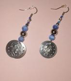 Boucles d'oreilles fantaisie imitant pièce portrait profil, Handtassen en Accessoires, Oorbellen, Overige materialen, Hangers