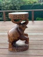 Teakhouten sidetable/ planten tafel, Ophalen, Teakhout