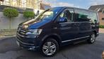 vw caravelle highline, Auto's, Volkswagen, Monovolume, Blauw, Leder, Diesel