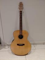 Landola JE-8000 Jumbo westerngitaar, Enlèvement, Utilisé, Guitare Western ou Guitare Folk, Avec valise