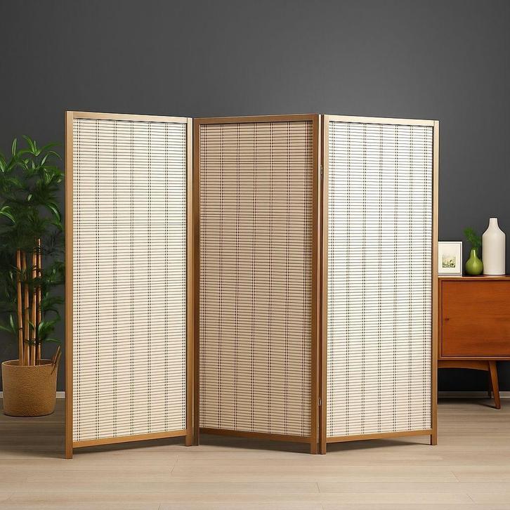 Kamerscherm Paravent Laag model 150 cm, Huis en Inrichting, Woonaccessoires | Kamerschermen, Nieuw, Verzenden