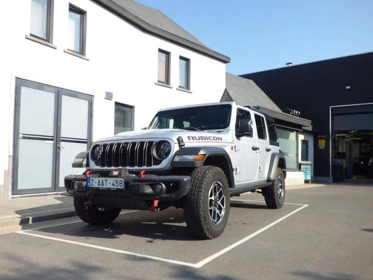 Jeep Wrangler Unl. Rubicon 2.0 benzine *Zenith Zilver*28000k, Auto's, Jeep, Bedrijf, Te koop, Wrangler, ABS, Achteruitrijcamera