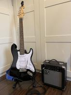 Elektrische gitaar complete set (als nieuw), Muziek en Instrumenten, Ophalen, Zo goed als nieuw, Elektrische gitaar