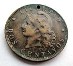 Argentina , 2 centavos , 1891, Postzegels en Munten, Munten | Amerika, Verzenden