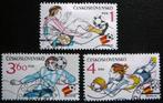 Tsjechoslavakije WK voetbal 82, Postzegels en Munten, Ophalen of Verzenden, Gestempeld, Sport