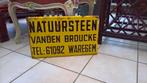Oud  Emailbord  getekend  jaren  1957, Ophalen