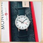 Mondaine Classic Swiss Rail horloge 40 mm Zwitserland, Handtassen en Accessoires, Ophalen of Verzenden, Nieuw