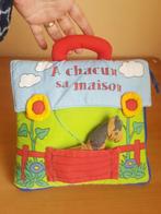 Livre en tissus "chacun sa maison ", Ophalen of Verzenden, Gebruikt, Overige typen