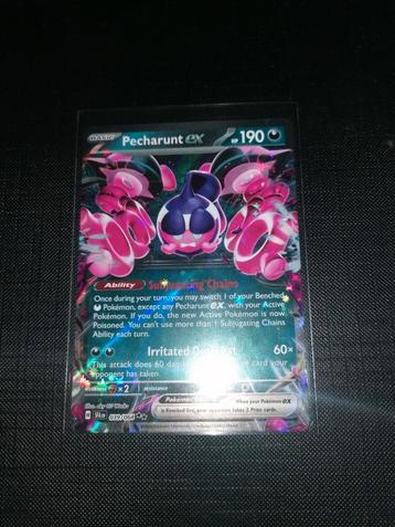Pokemon pecharunt ex beschikbaar voor biedingen