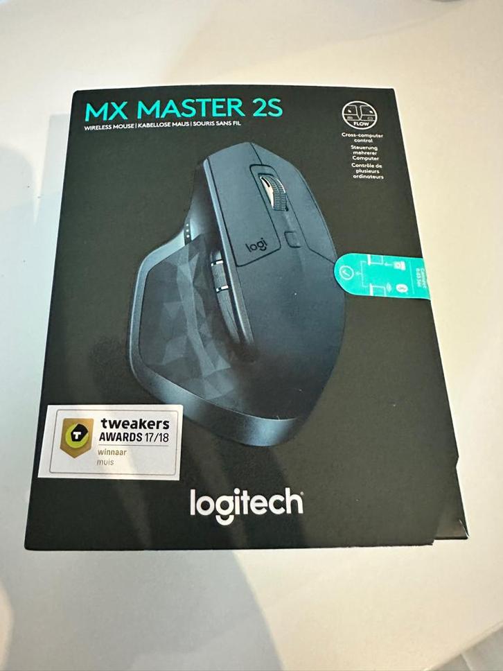 MX Master 2S - draadloze muis - nieuw, Computers en Software, Muizen, Nieuw, Muis, Rechtshandig, Draadloos, Ophalen