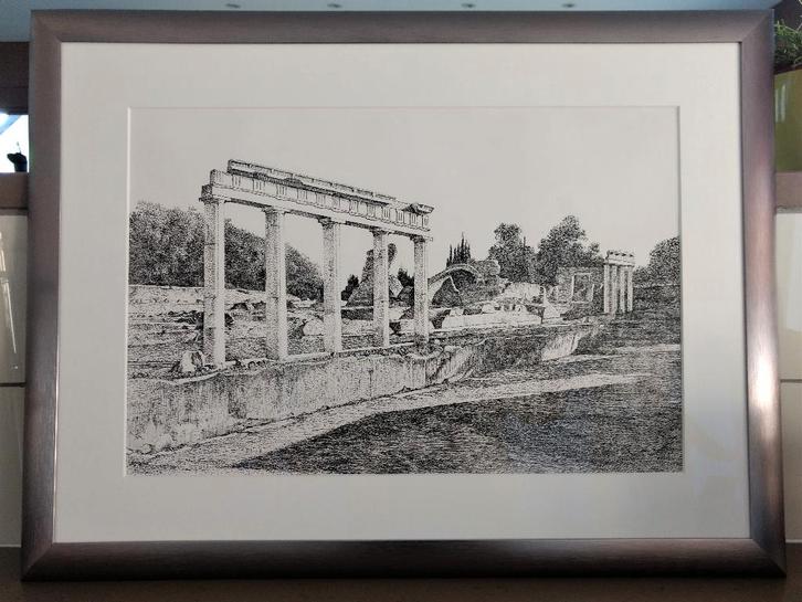 Kaders uit Kreta, Huis en Inrichting, Woonaccessoires | Lijsten, Zo goed als nieuw, Minder dan 50 cm, 50 tot 75 cm, Metaal of Aluminium