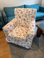 Fauteuil bloemen - IKEA EKTORP, Ophalen, Zo goed als nieuw