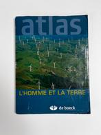 Atlas l’homme et la terre, Boeken, Atlassen en Landkaarten, Ophalen of Verzenden, Gelezen, Wereld, Landkaart