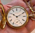 Waltham 14Krt gouden Zakhorloge, Antiek en Kunst, Antiek | Zilver en Goud, Ophalen of Verzenden, Goud