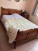 Antieke eiken slaapkamer, Ophalen, Gebruikt, Tweepersoons, Massief hout