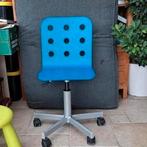 Blauwe bureaustoel ikea, Huis en Inrichting, Ophalen, Gebruikt, Blauw, Bureaustoel
